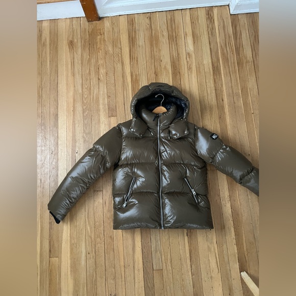 Mackage Men's Olive Puffer Jacket - Picture 2 of 15